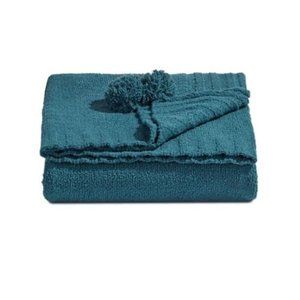 Distinctly Home Odette Pom-Pom Throw